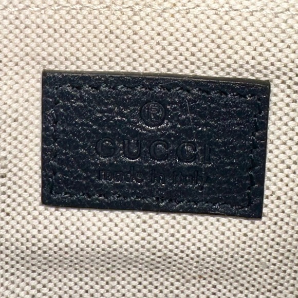 Gucci Ophidia GG Large Tote In Beige and Blue Supreme - Picture 4 of 15